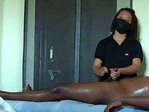 Perfect ass caught on hidden camera at the spa