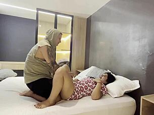 Horny Latina gets her big ass pounded by roommate