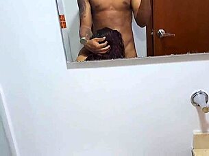 Step-mom gives great blow job