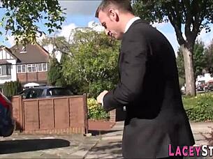 British grandma gets dominated by well-endowed stud