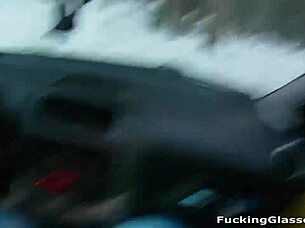 Rosemary Moyer, a snowboarder enjoys a rough sex with a big cock