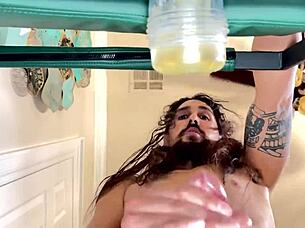Maxx the stoner gets off with a Fleshlight