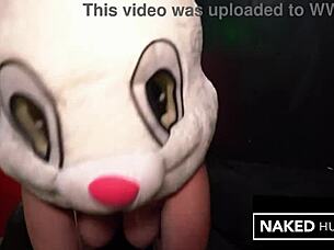 A snow bunny got her pussy stuffed with a black cock