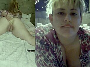 Anal fun with toys, messy gag and cum