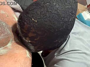 This beautiful black babe loves being dominated