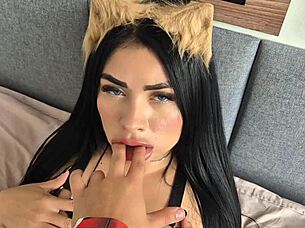 Spiderman surprised a naughty girl, their-hot-superhero-sex