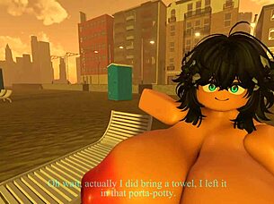 The hottest MILF action on the nudest beach
