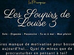 The sighs of Louise 3 - french audio female masturbation