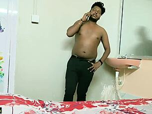 Desi sexy madam teaching how to fuck girl