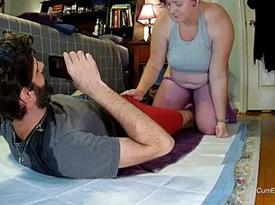 Liza adds to the fun, wetting her panties