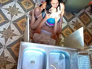 The plumber came to fix the pipe, but the unfaithful wife seduced him instead