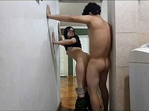I sneak sex near my father-in-law while he's on the phone