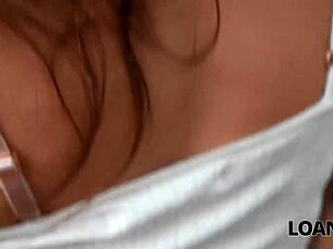 Loan4k seduced czech girl, placed finger in mouth