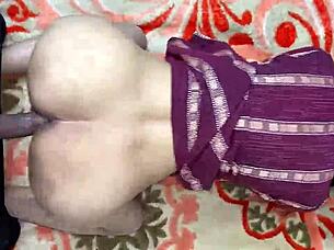 Bhabhi seduced, slapped, and enjoyed intense anal sex