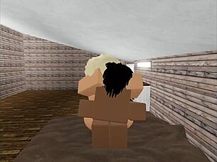 Bbw can't get enough of bbc in roblox r34 rr34 scenes