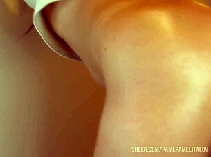Athletic teen gymnast in family therapy fucking
