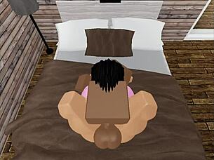 Bbw can't get enough of bbc in roblox r34 rr34 scenes