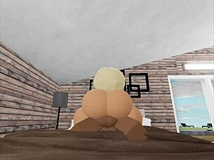 Bbw can't get enough of bbc in roblox r34 rr34 scenes