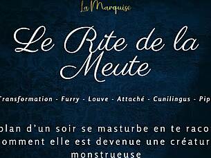 The rite of the pack - french furry audio porn