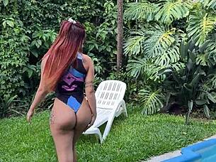 Fat argentinian chick craves for cock hunger
