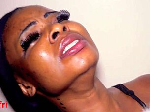 The interview in the office ended with an orgasm for a minx