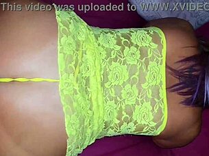 Slide panties on a juicy pussy and refuel with passion