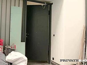 Privateblack - Nathaly Cherie gets fucked by five black cocks