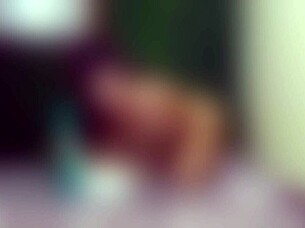 Babes lick and spit on cameras for perky tits