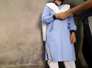 Mms clip of two passionate lovers from Indian school