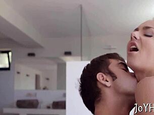 Legal age girl enjoys licking and being pounded