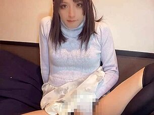 Clear and cute crossdresser has quiet masturbation video