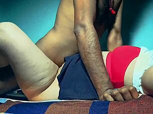 Desi girlfriend experiences intense passion with her lover