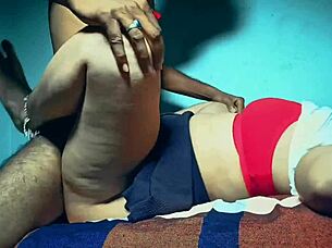 Desi girlfriend experiences intense passion with her lover