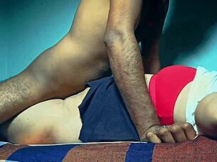 Desi girlfriend experiences intense passion with her lover