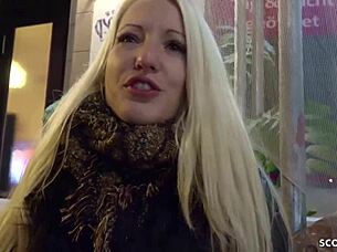 Scout from Germany - teeny from Dresden gets fucked during casting anal