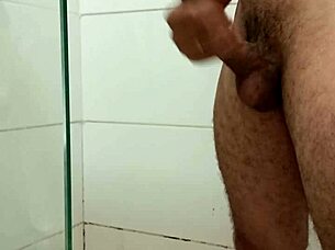 The husband watched as his wife pleasured herself