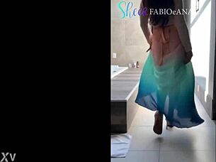 The Perfect MilF - Sensual Jane sucks, fucks and foot wanks her neighbor