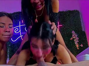 All these girls are addicted to sucking dicks and swallowing them whole