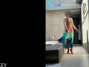 The Perfect MilF - Sensual Jane sucks, fucks and foot wanks her neighbor