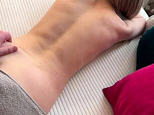 Guy Seduced Stepmom During Massage, Intense Russian Action