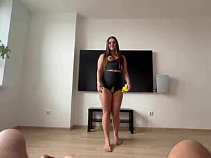Called a housekeeper for not tidying up - Julia Fit's raw action