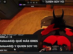 The devil’s whore serves master for a hot load
