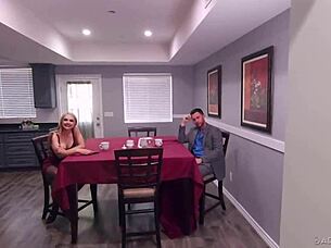 A man cheats, gets caught, and humiliated by wife