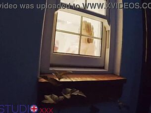 You are watching your neighbor taking shower