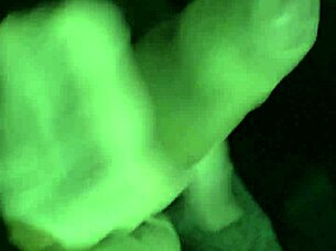A cute goth gave a blowjob and received a gagging mouthful