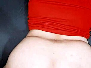 Bbw woman in doggystyle pose is asking for anal sex