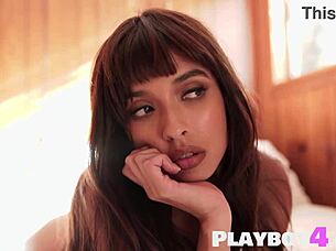 Petite Latina babe Steph proudly displays natural beauty
