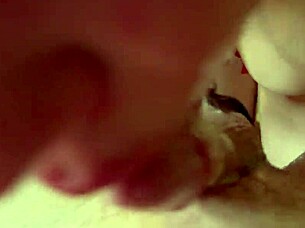 Facefuck for messy slut on leash with a collar