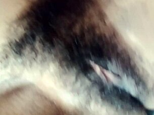 Pregnant and horny stepmom fucked by a stranger and covered with cum