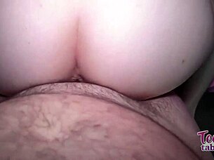 Redhead Jenna Fallz ensures stepdad Seth Brogans satisfaction